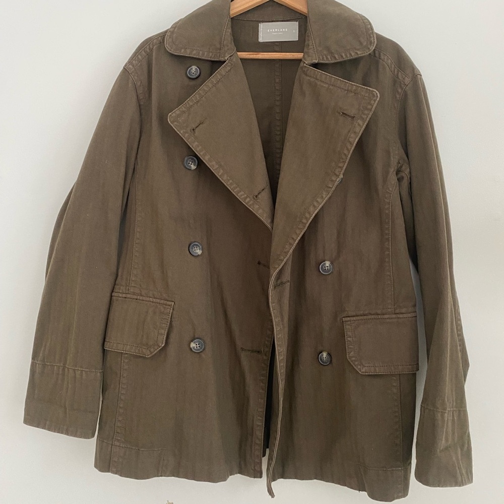 Everlane Herringbone Jacket